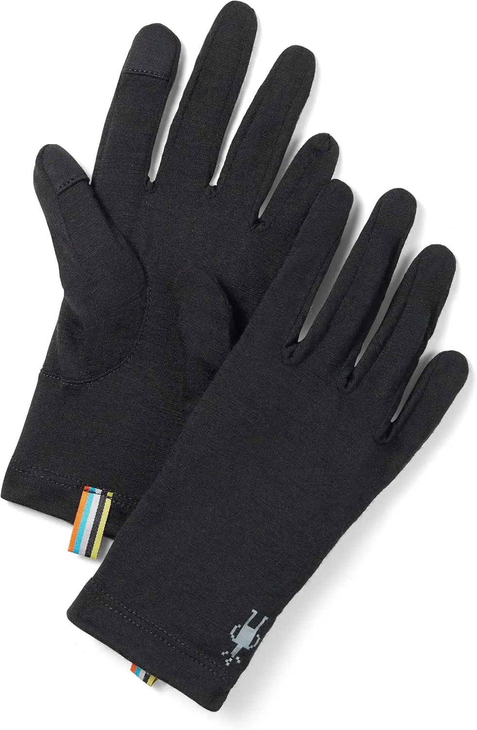 Smartwool Merino Wool Glove | Touch screen Compatible Winter Gloves for Men and Women, Black, Large