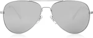 SOJOS Classic Aviator Polarized Sunglasses for Men Women Vintage Retro Style