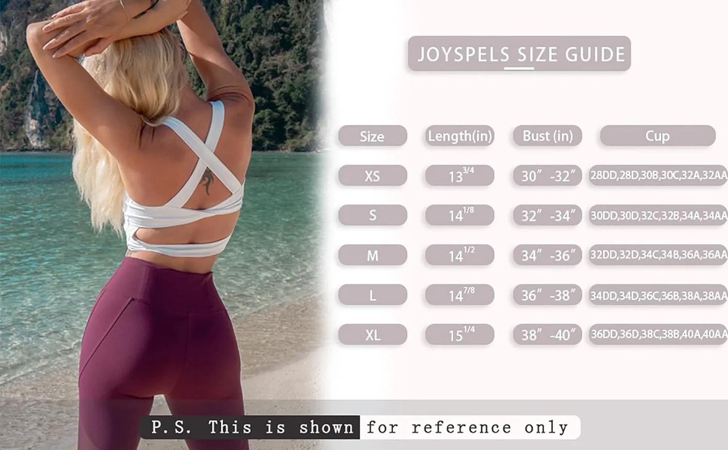 Sports Bras for Women Criss-Cross Back Padded Workout Tank Tops Medium Support Crop Tops for Women