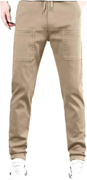 Stretch Cargo Pants, Sirmale Mencomfy MultiPants - High Stretch Multi-Pocket Durable Cargo Pants for Men