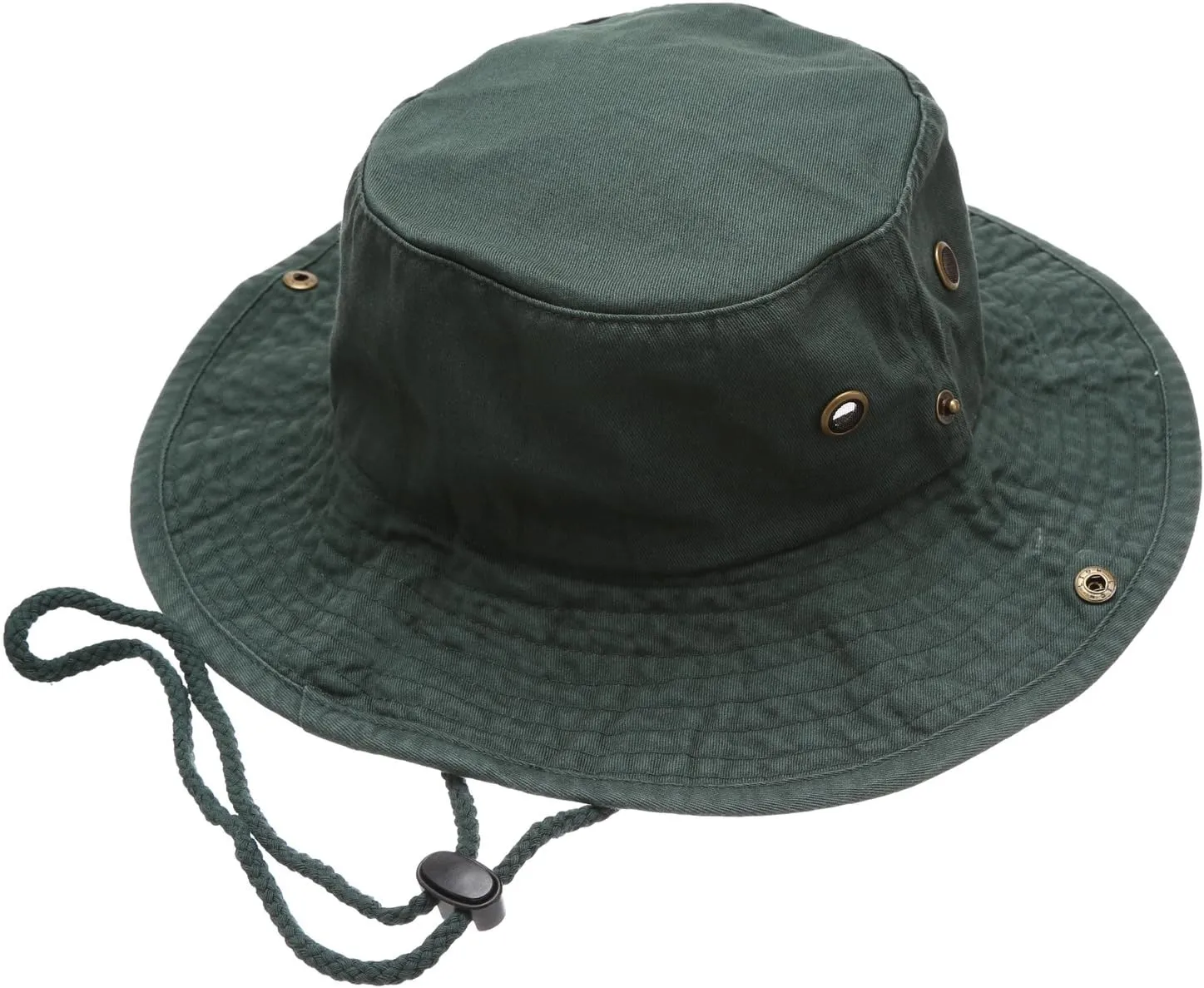 Summer Outdoor Boonie Hunting Fishing Safari Bucket Sun Hat with Adjustable Strap