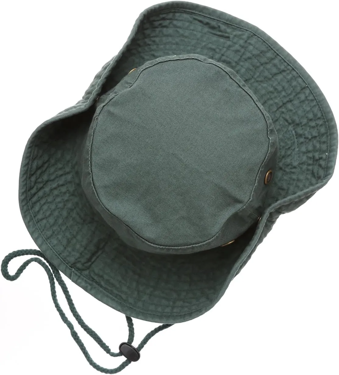 Summer Outdoor Boonie Hunting Fishing Safari Bucket Sun Hat with Adjustable Strap