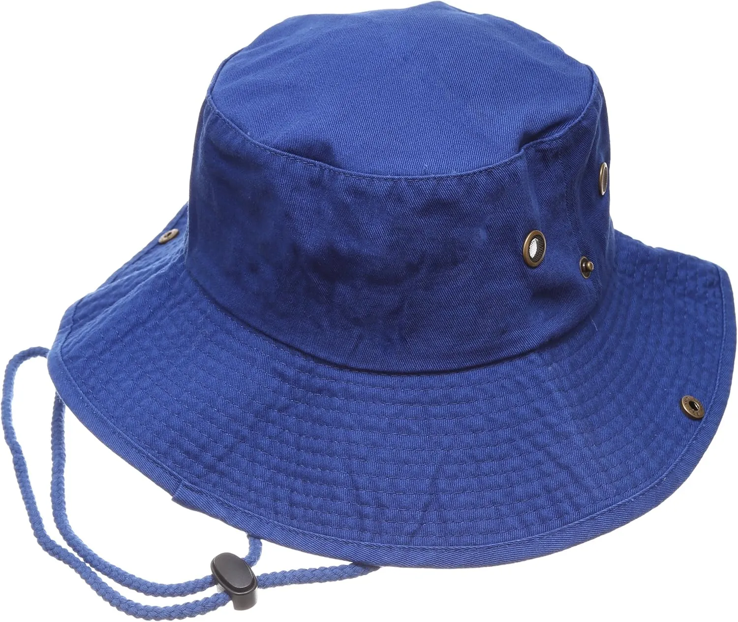Summer Outdoor Boonie Hunting Fishing Safari Bucket Sun Hat with Adjustable Strap