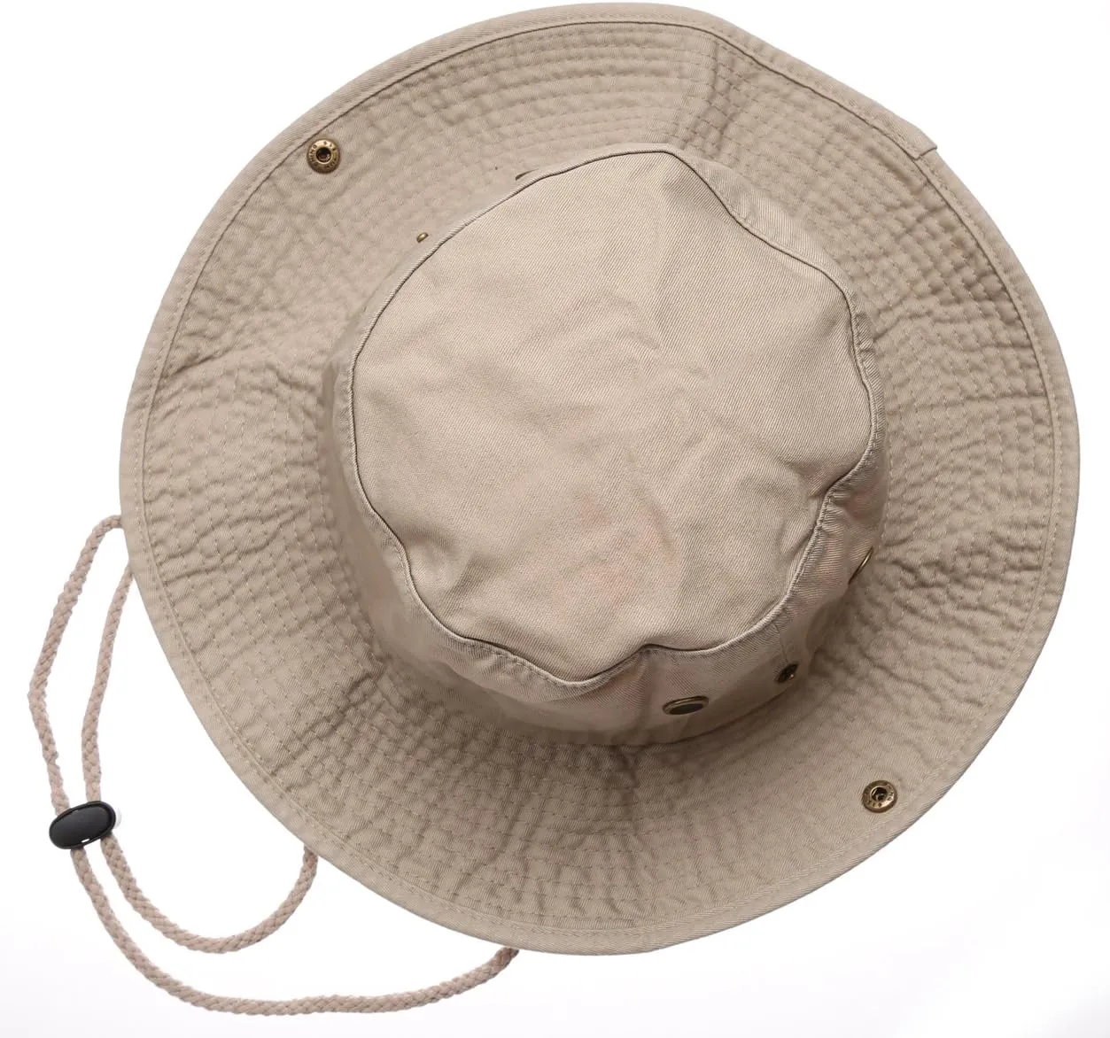 Summer Outdoor Boonie Hunting Fishing Safari Bucket Sun Hat with Adjustable Strap