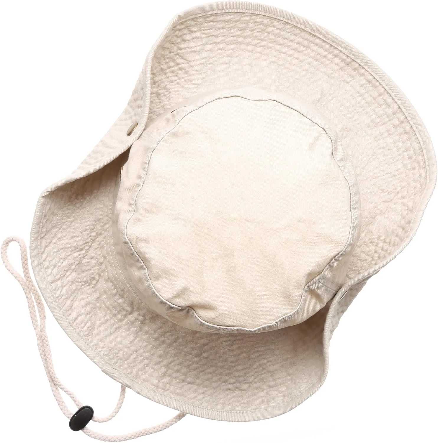 Summer Outdoor Boonie Hunting Fishing Safari Bucket Sun Hat with Adjustable Strap