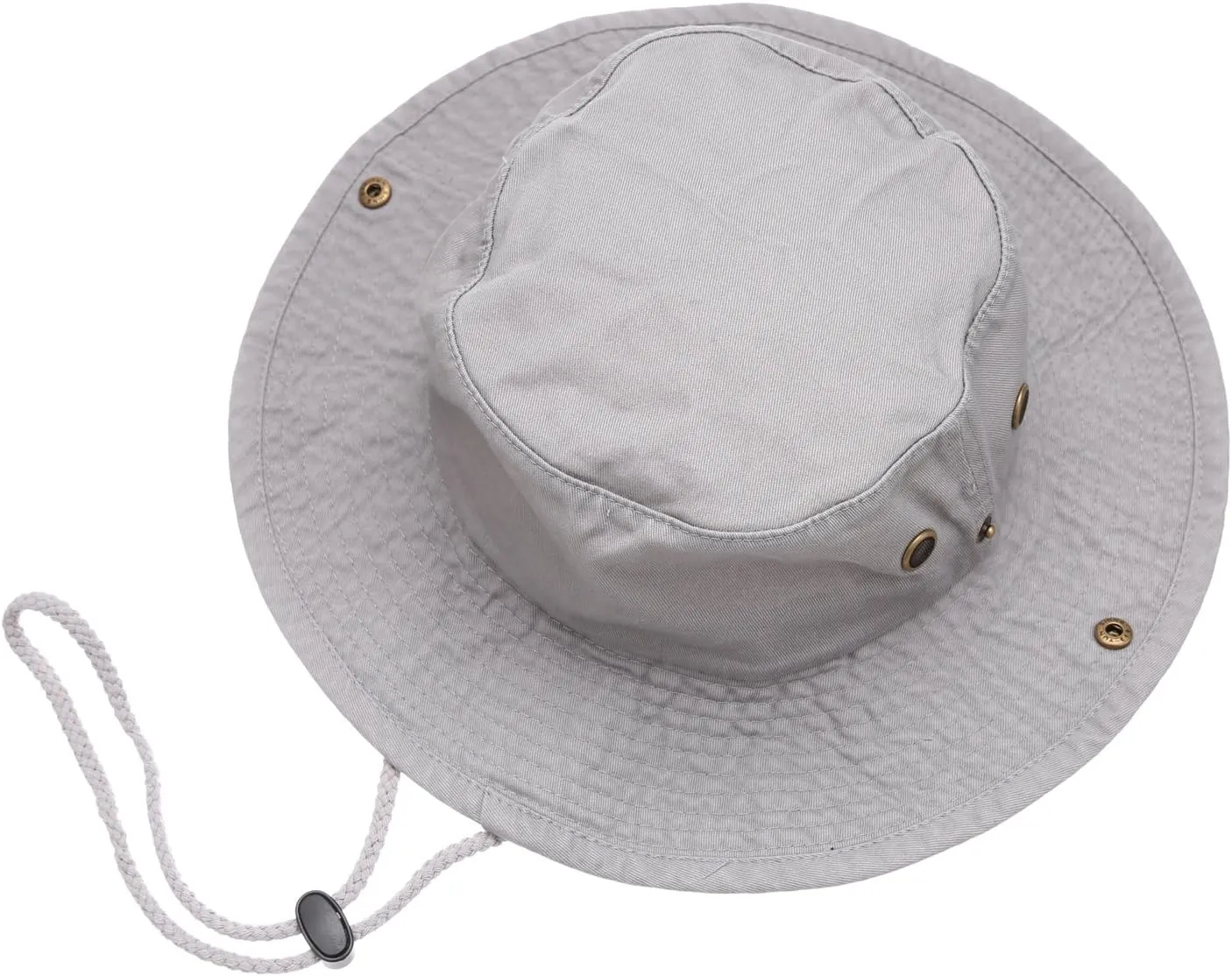 Summer Outdoor Boonie Hunting Fishing Safari Bucket Sun Hat with Adjustable Strap