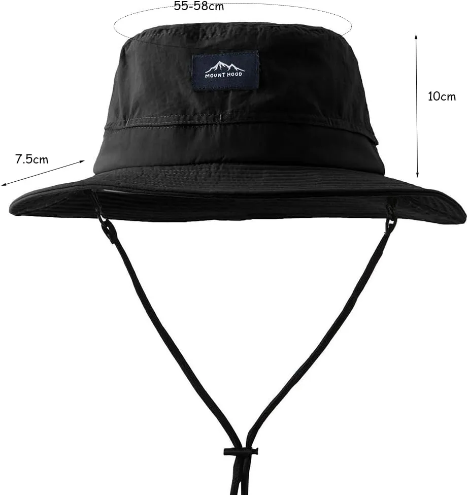 Sun Hats for Women Men Packable, Wide Brim Womens Sun Hat UPF 50 , Summer Hiking Fishing Travel Men Beach Hats with Neck Flap