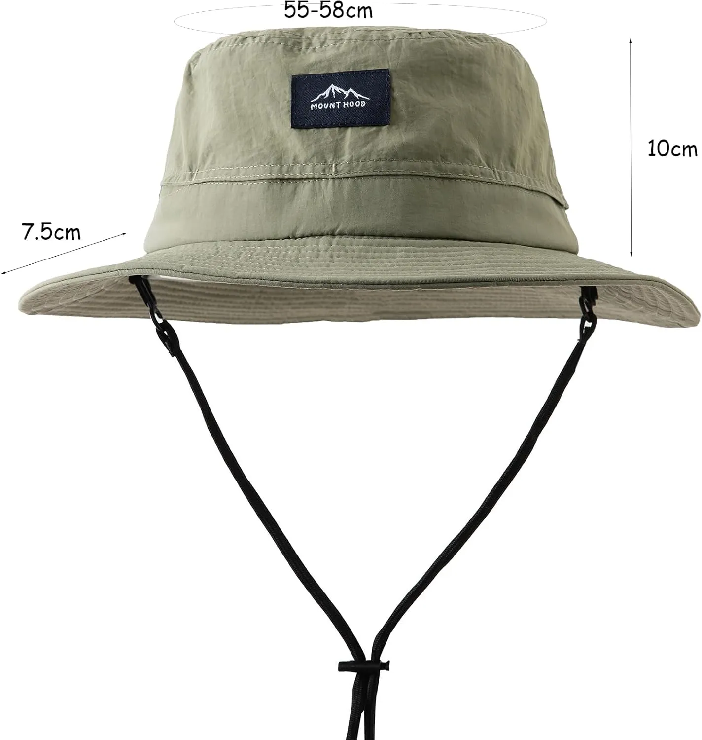 Sun Hats for Women Men Packable, Wide Brim Womens Sun Hat UPF 50 , Summer Hiking Fishing Travel Men Beach Hats with Neck Flap