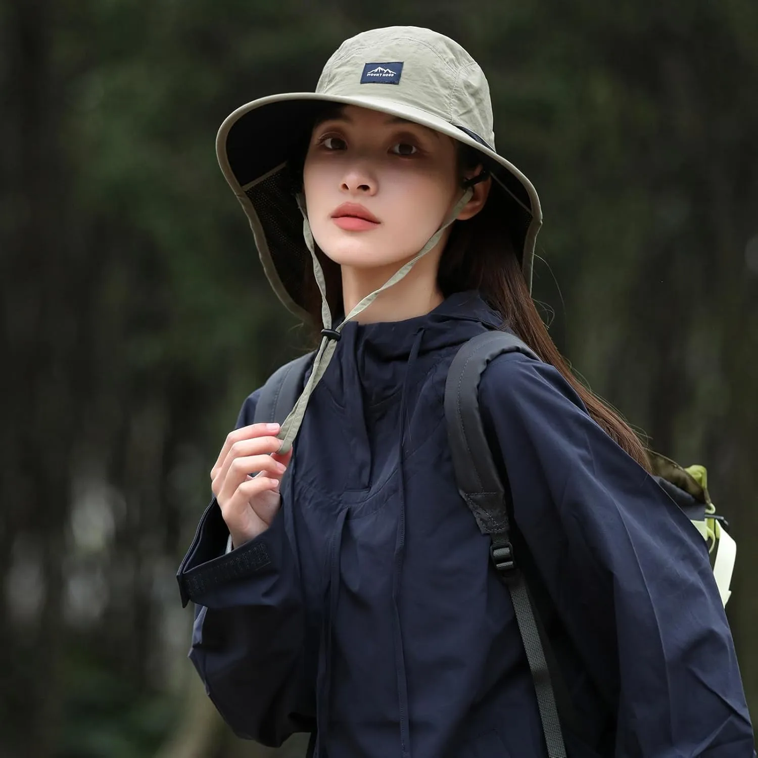 Sun Hats for Women Men Packable, Wide Brim Womens Sun Hat UPF 50 , Summer Hiking Fishing Travel Men Beach Hats with Neck Flap