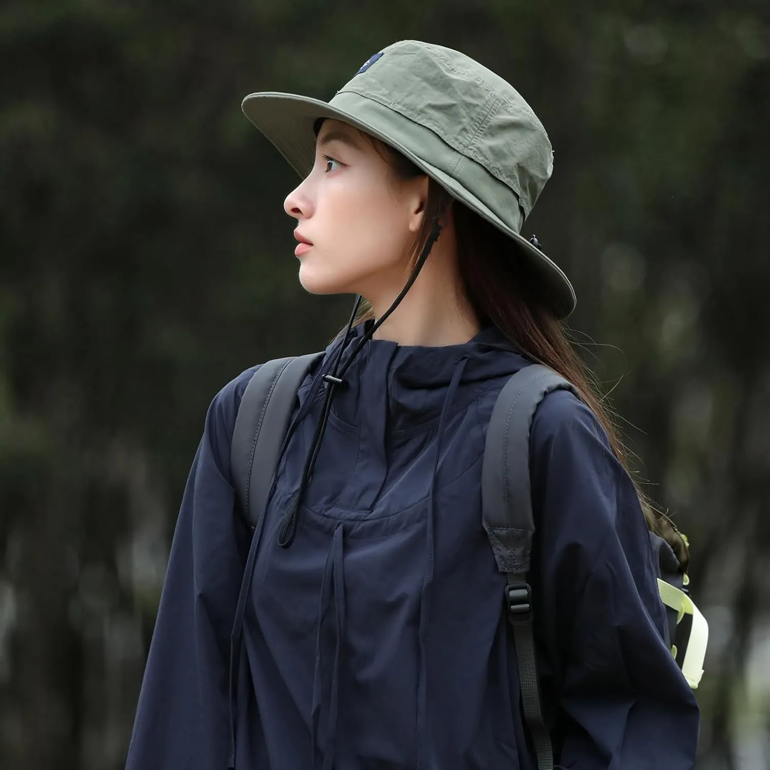 Sun Hats for Women Men Packable, Wide Brim Womens Sun Hat UPF 50 , Summer Hiking Fishing Travel Men Beach Hats with Neck Flap