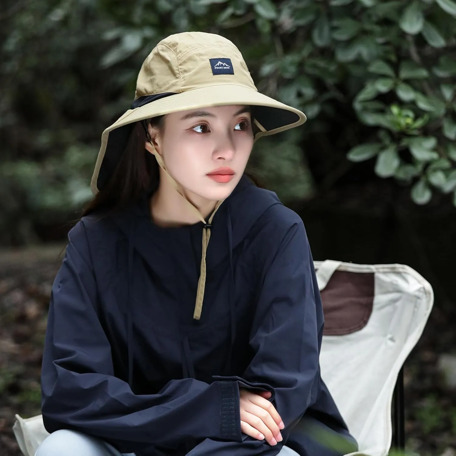 Sun Hats for Women Men Packable, Wide Brim Womens Sun Hat UPF 50 , Summer Hiking Fishing Travel Men Beach Hats with Neck Flap