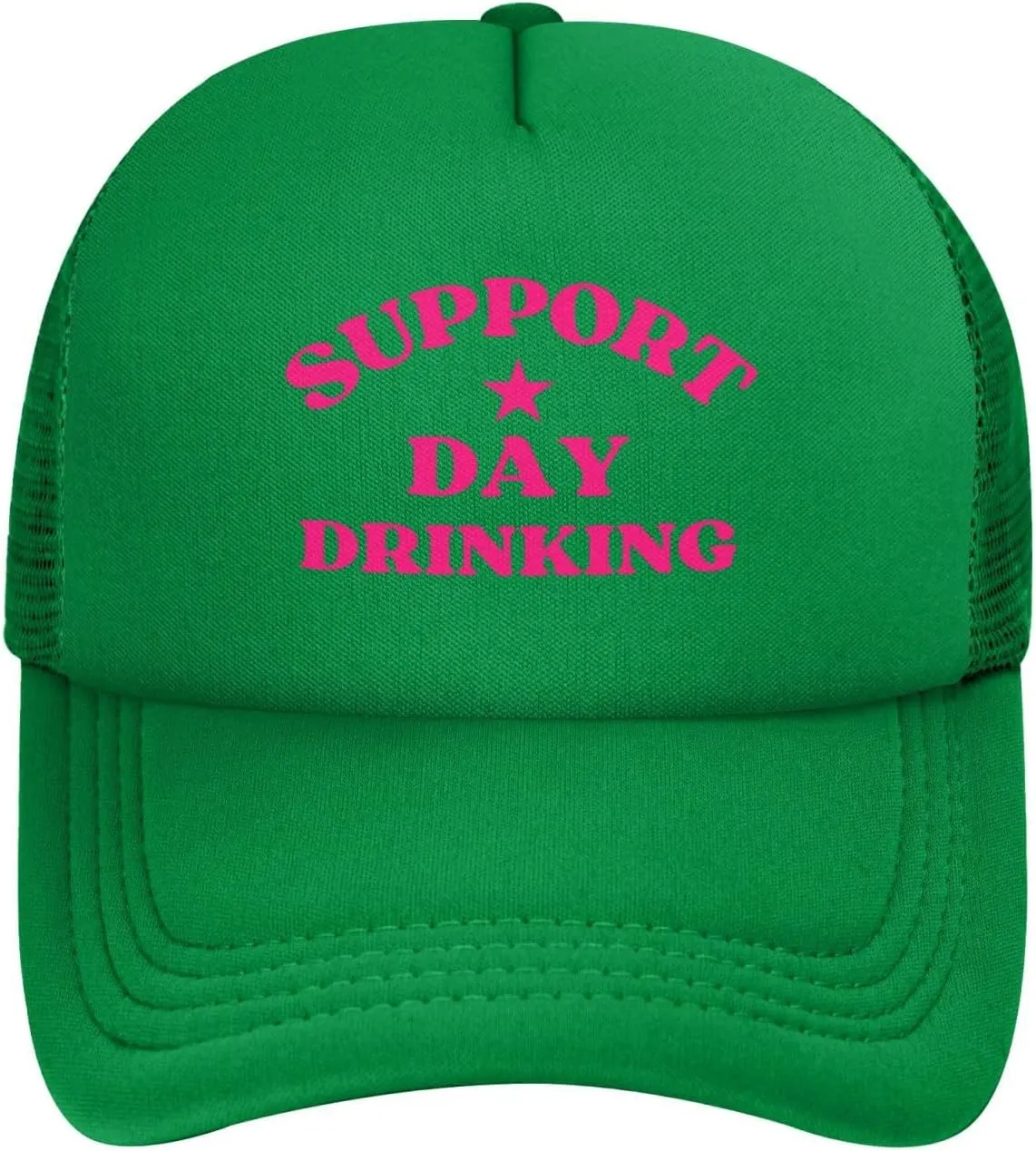 Support Day Drinking Mesh Hat I Support Day Drinking Mesh Cap Men Women Baseball Cap Dad Trucker Hat Gift