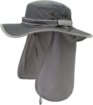 UPF 50  Sun Hats with Flap Neck Cover