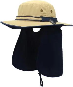 UPF 50  Sun Hats with Flap Neck Cover