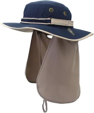 UPF 50  Sun Hats with Flap Neck Cover