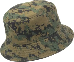 Utmost Bucket Hat 100% Cotton & Denim Lightweight Packable Outdoor Summer Beach Fishing Sun Hat