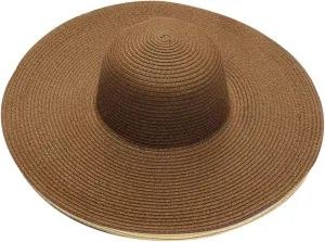 Wide Brim Sun Hats for Women Spring Summer Beach Straw Bucket Hat Outdoor Holiday Visor Hat
