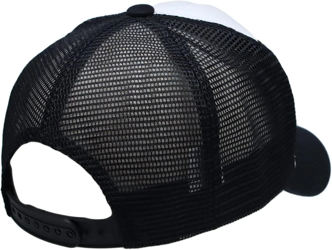 WITHMOONS Meshed Baseball Cap Skull Rhinestones Trucker Hat KR1751