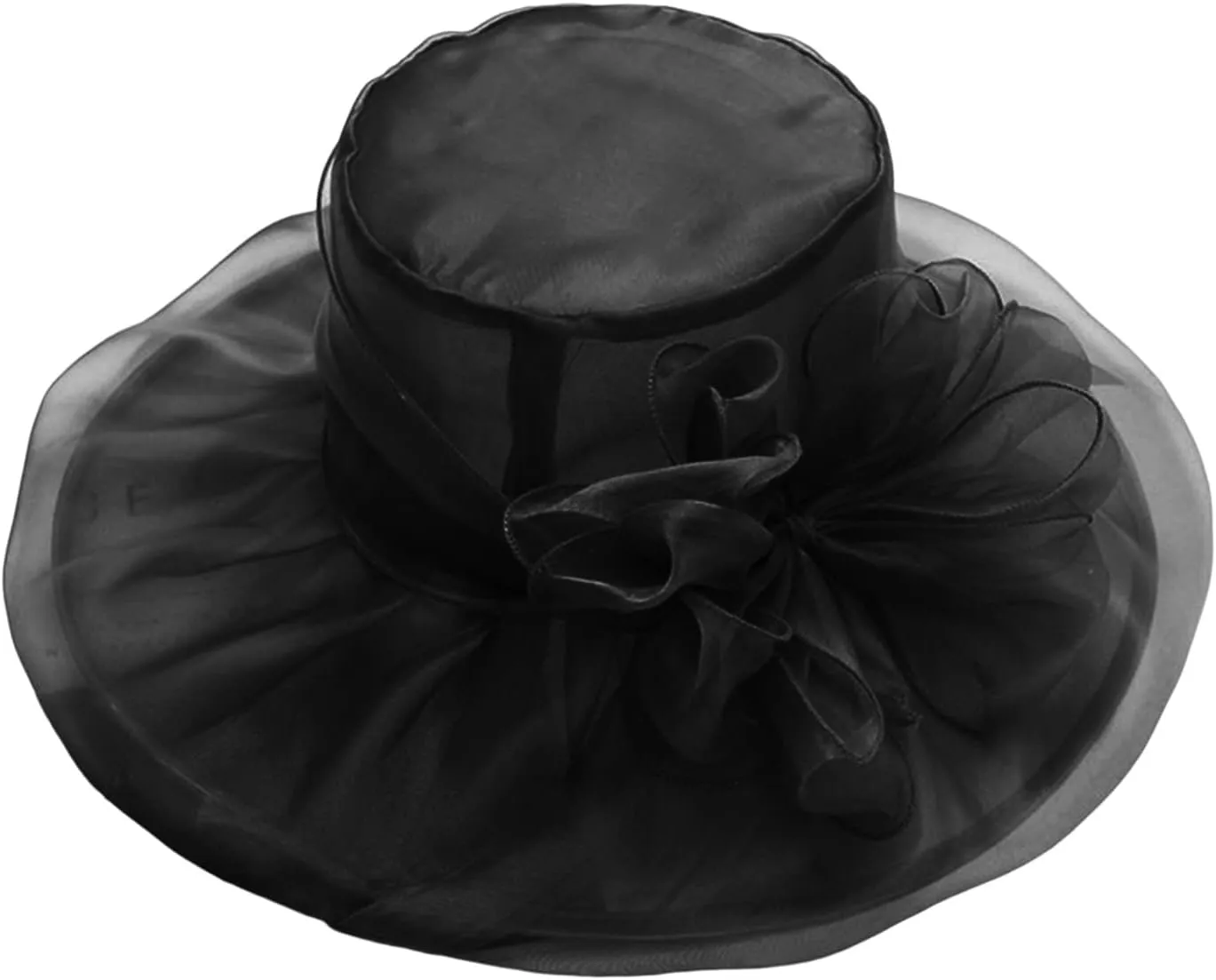 Women Summer Fascinators Hat Sun Church Wedding Hat Wide Brim Cocktail Tea Party Hat Women Fancy Hats