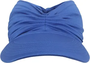 Women Wide Brim Sun Hats Ponytail Foldable Floppy Bucket Hat with Bowknot Empty Top Summer Visor Beach Holiday Hat