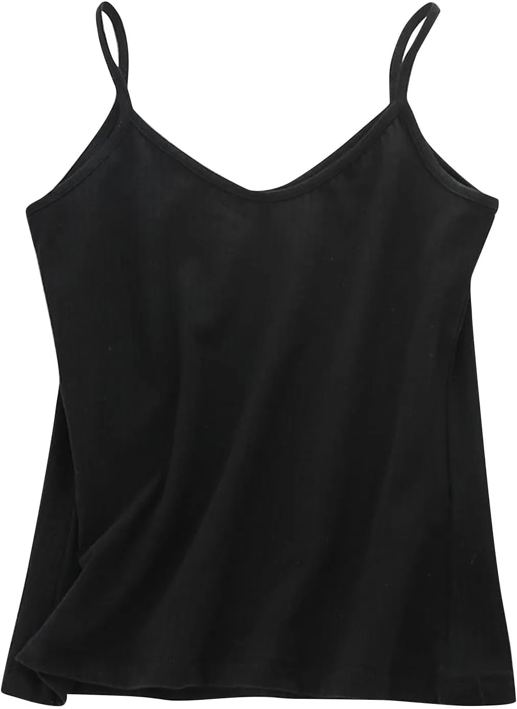 Women’s 2025 V-Neck Camisole Tank Top, Soft Stretch Basic Sleeveless Shirt for Casual Wear, Lightweight Everyday Tops