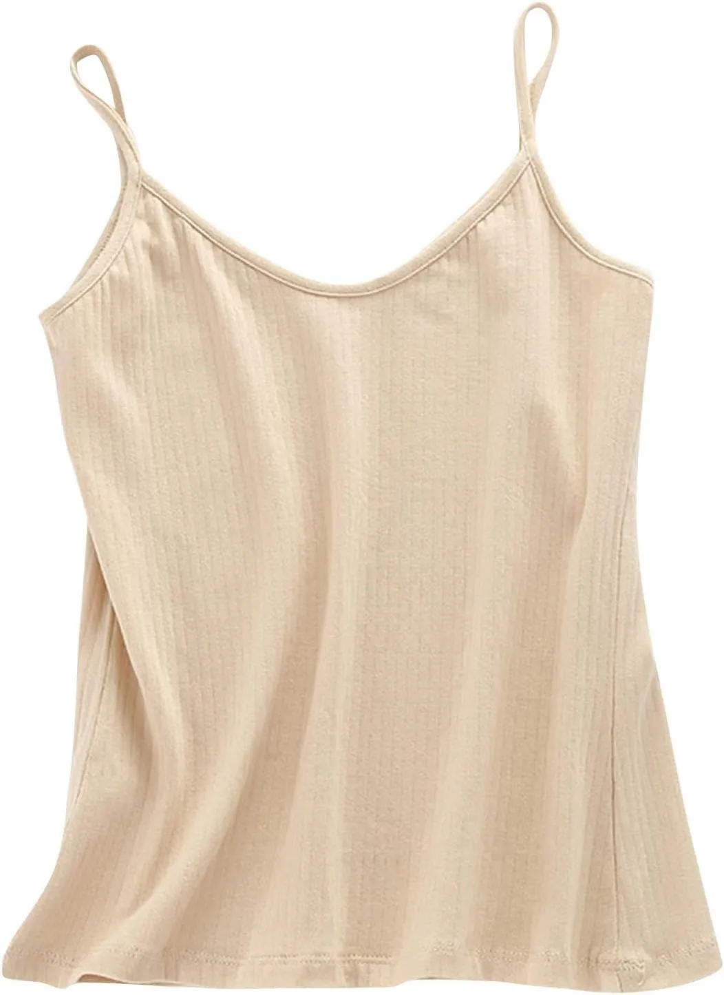 Women’s 2025 V-Neck Camisole Tank Top, Soft Stretch Basic Sleeveless Shirt for Casual Wear, Lightweight Everyday Tops