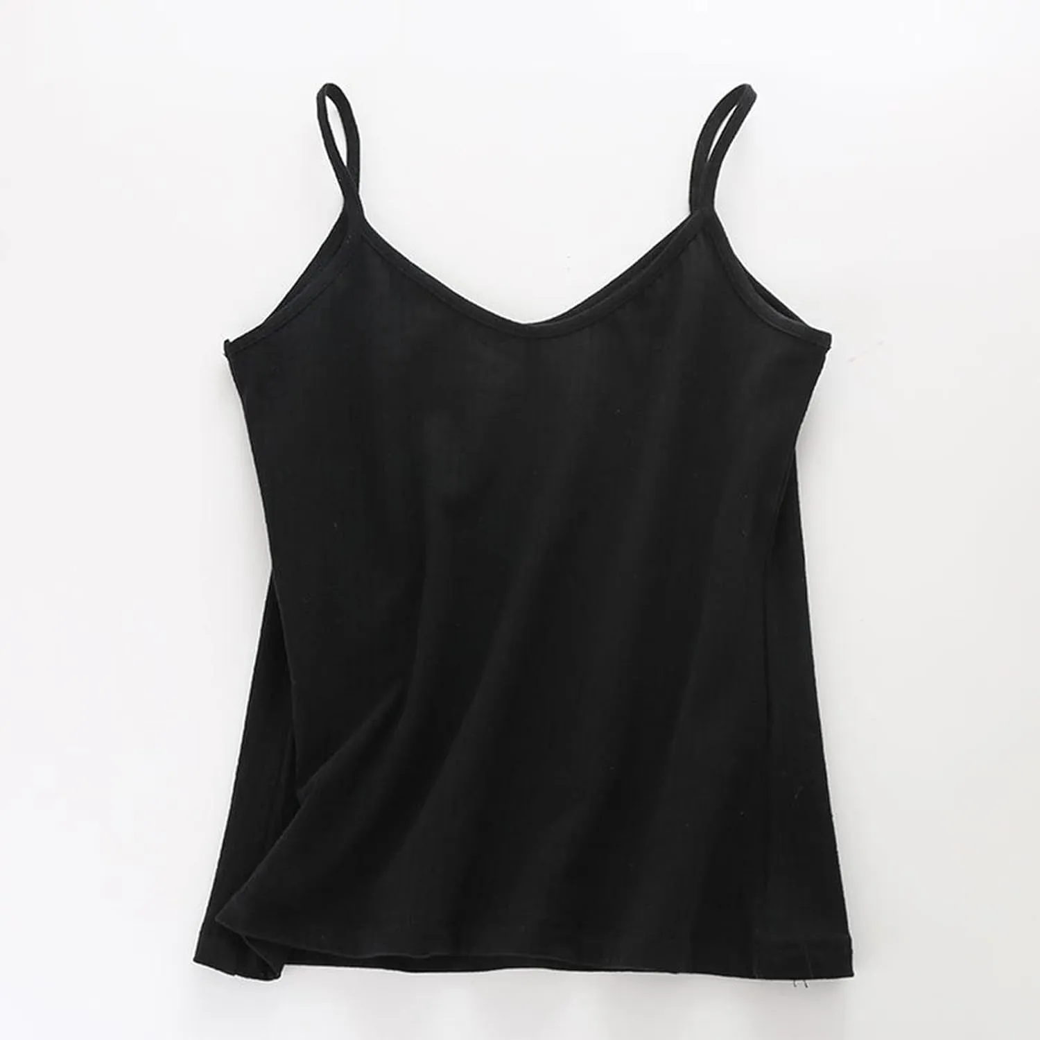 Women’s 2025 V-Neck Camisole Tank Top, Soft Stretch Basic Sleeveless Shirt for Casual Wear, Lightweight Everyday Tops