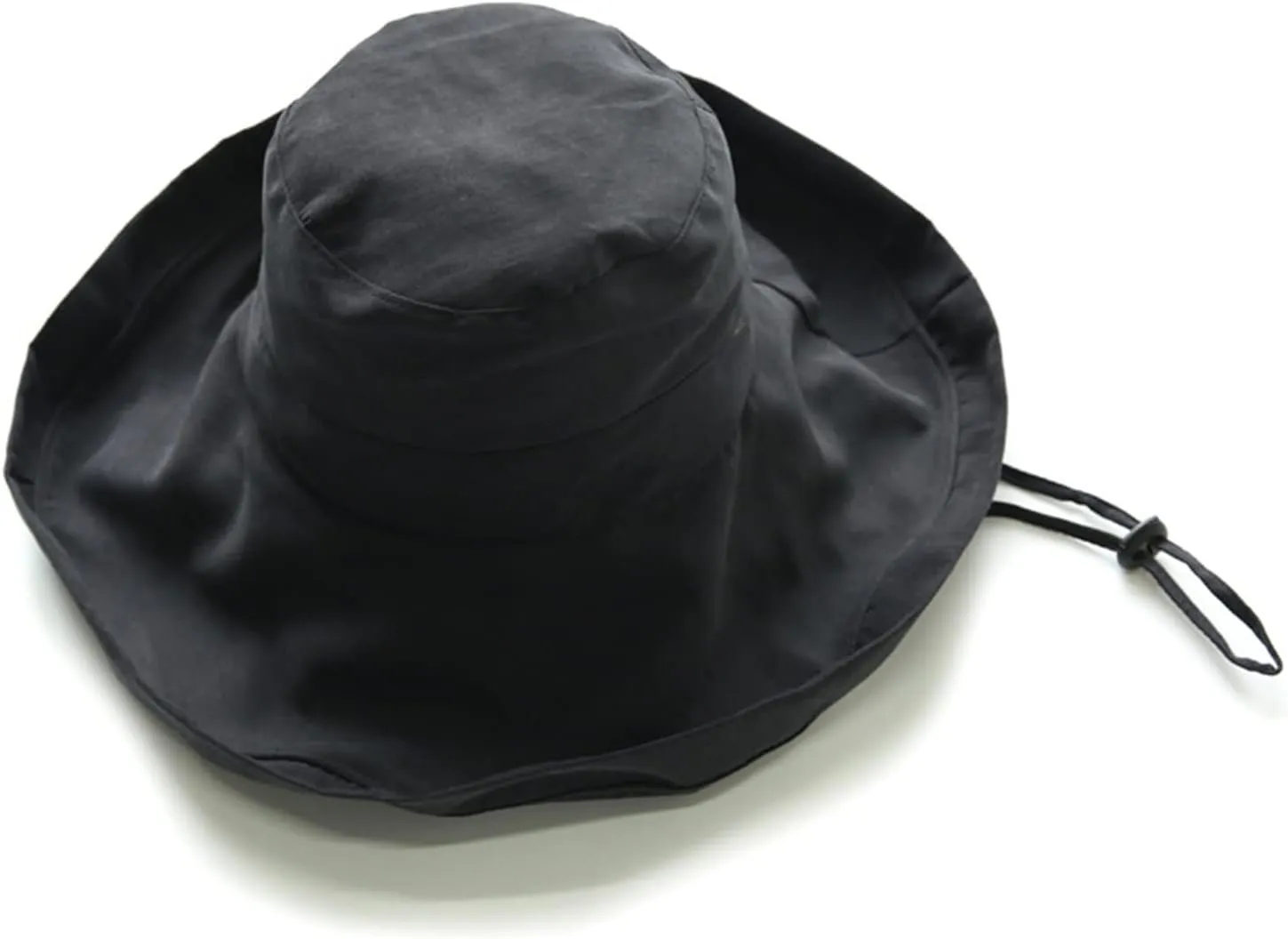 Women's Cotton Wide Brim Sun Hats Vintage Cloche Bucket Hats Rollable Fisherman Sun Cap Beach Travel Accessories