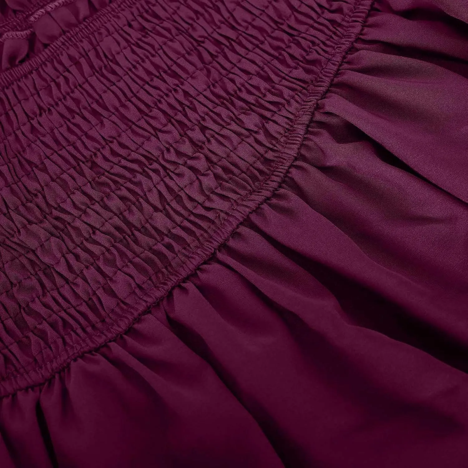 Women's Pleated Skirts High Waisted Layered Ruffle Curvy Hem Tiered Skirt Solid Color Sports Running Skirts