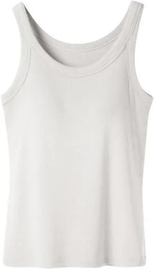 Women's Seamless Built in Bra Tank Tops for Yoga Gym Running Lightweight Moisture Wicking Summer Activewear
