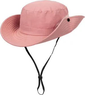 Womens Summer Quick-Dry-Sun-Hat Outdoor - Mesh Wide Brim UV-Protection Beach Fishing Hat with Ponytail Hole Foldable