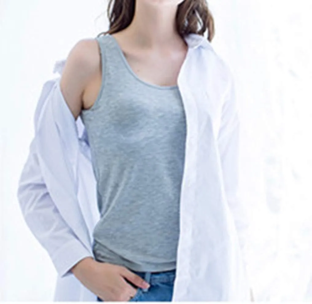 Women's Workout Racerback Tank Tops with Built in Bra Yoga Fitness Activewear Running Gym Exercise Shirts