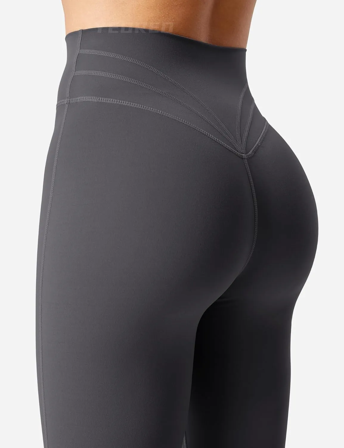 YEOREO Flare Leggings for Women Lynnie Bell Bottom Yoga Pants High Waisted Tummy Control Bootcut Workout Leggings