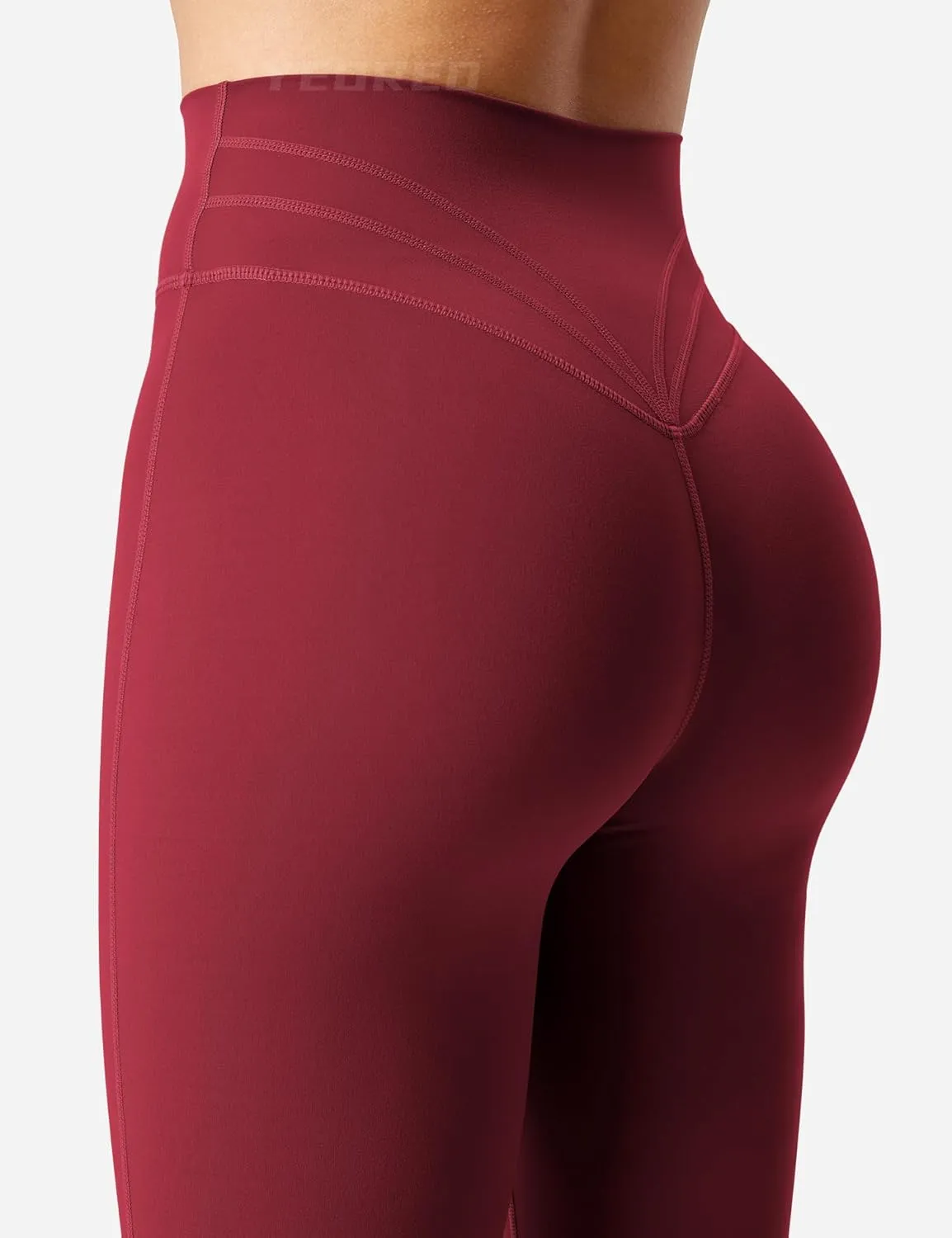 YEOREO Flare Leggings for Women Lynnie Bell Bottom Yoga Pants High Waisted Tummy Control Bootcut Workout Leggings