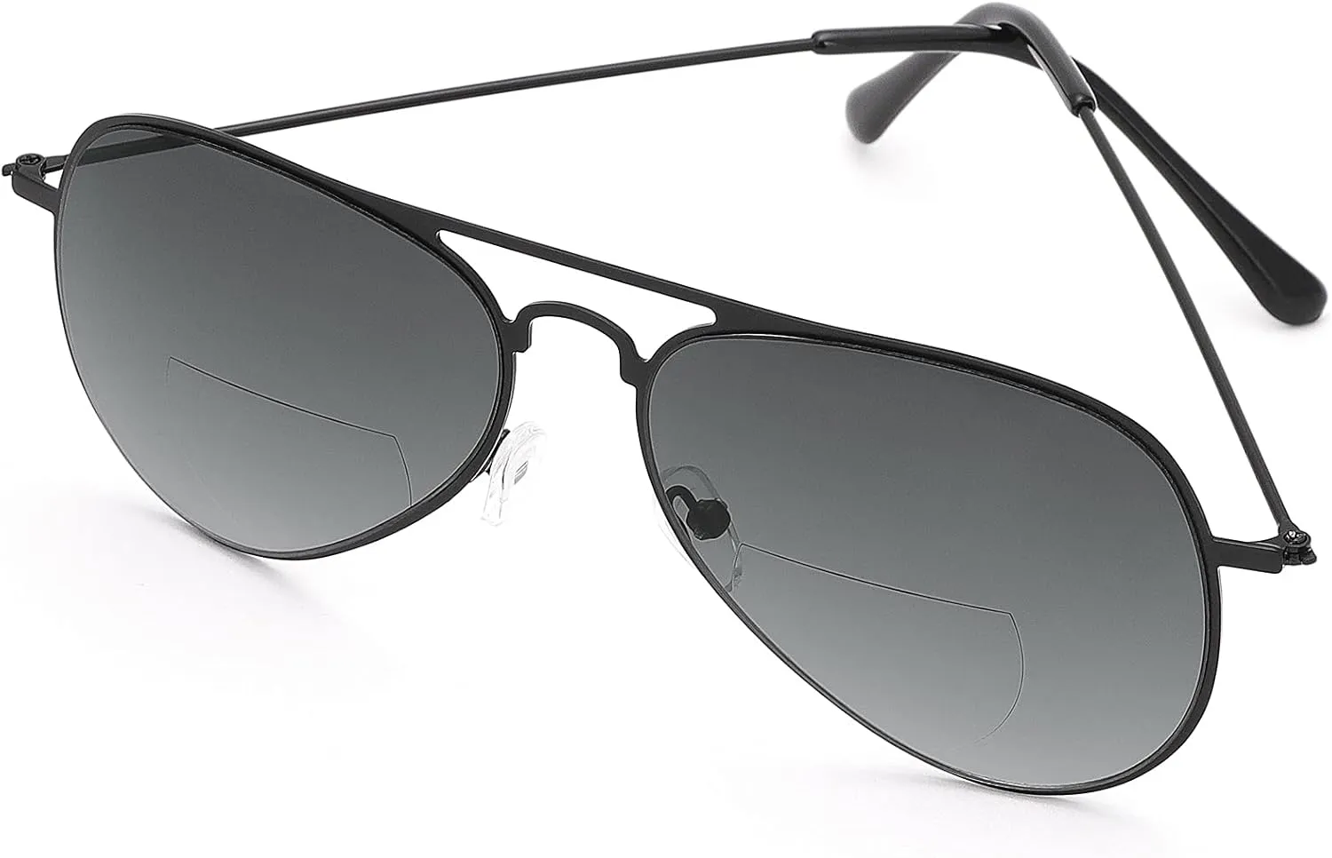YIMI 2 Pairs Bifocal Reading Sunglasses UV400 Protection Sports Sun Readers Blue Light Blocking Glasses for Men Women